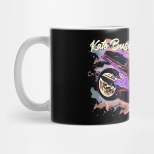 Retro Bike Kate Bush Fanart Design Mug